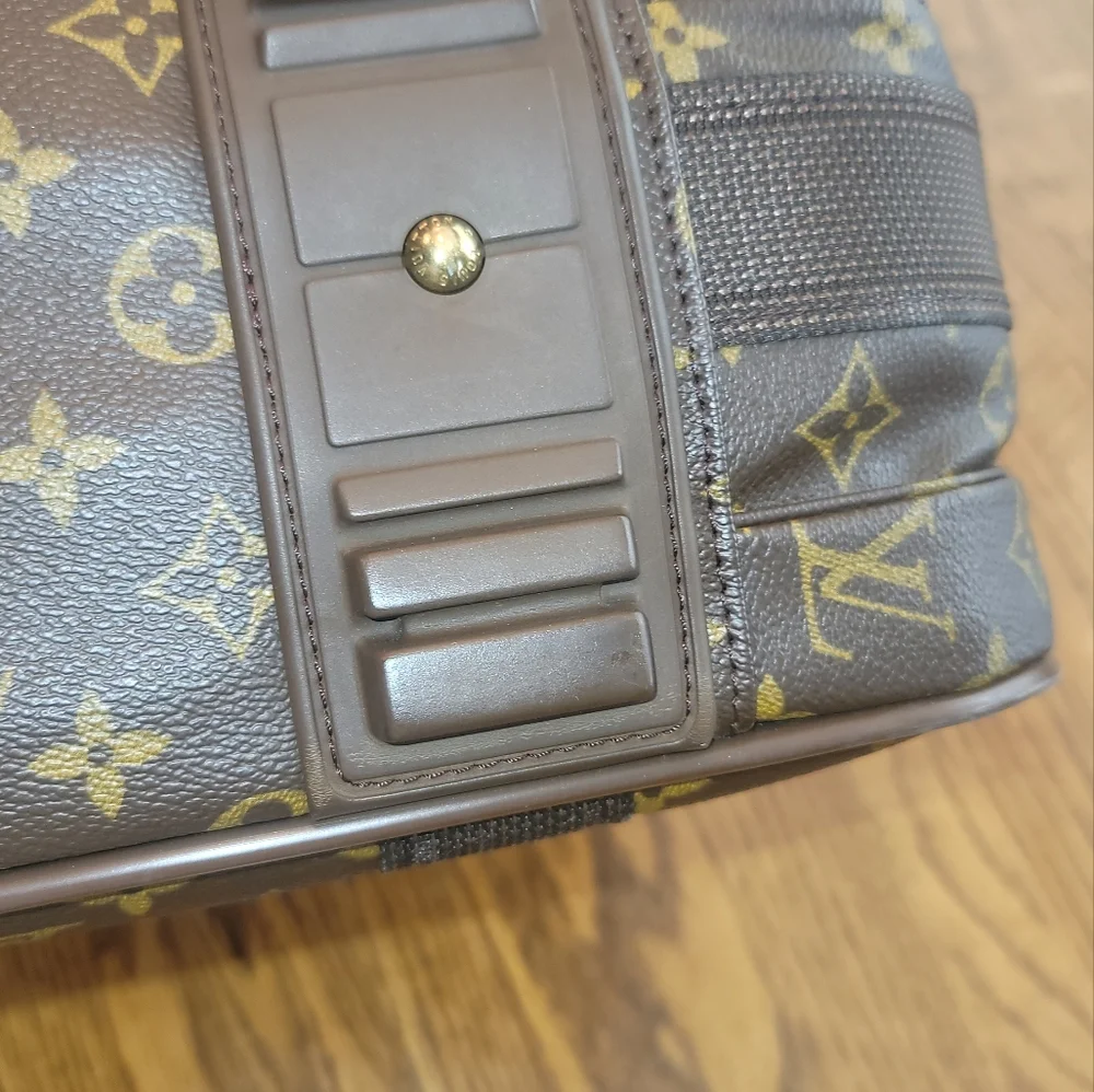 Louis Vuitton Monogram Satellite 53 Suitcase Luggage With Strap/Accessor…